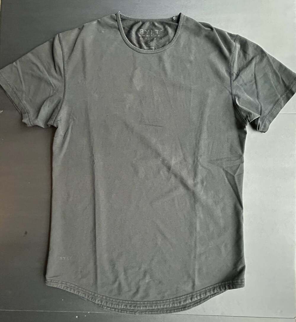 Bylt Premium Basics Short Sleeve T-Shirt Black Size Medium